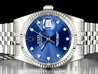 Rolex Datejust 36 Blu Jubilee 16234 Blue Jeans Diamonds 